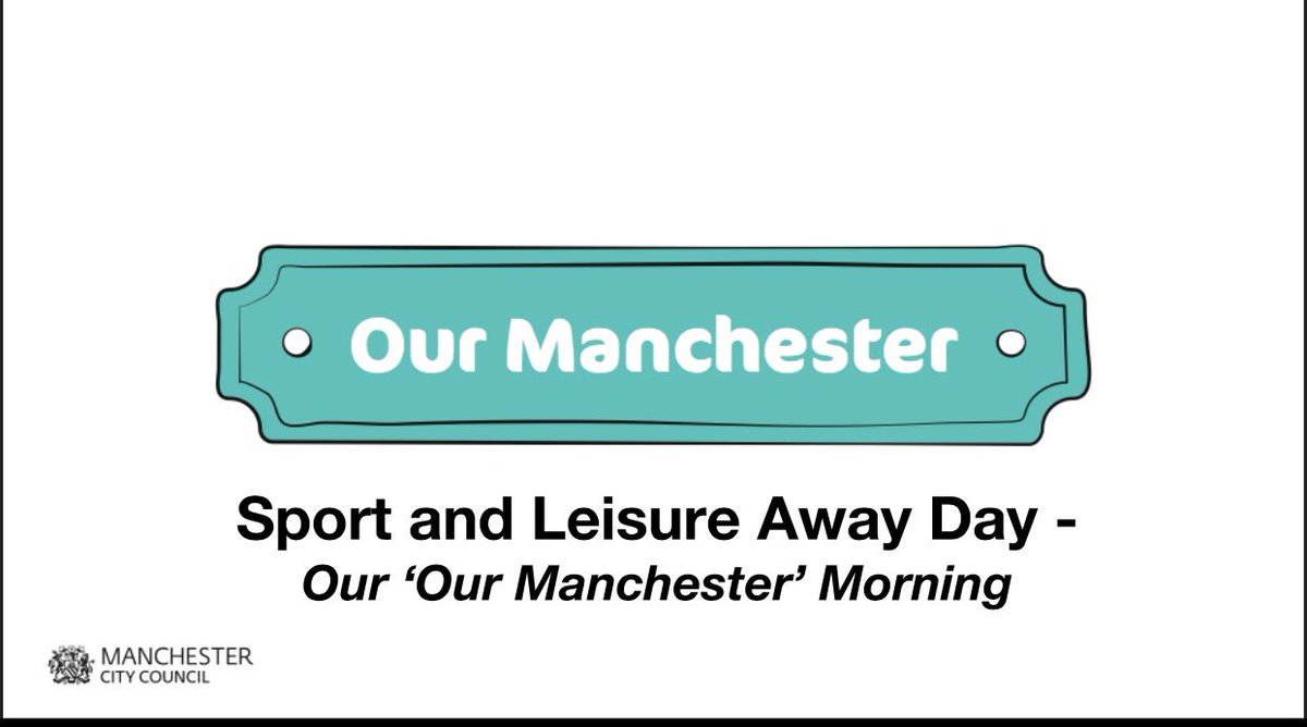 sgrimshaws's tweet photo. Productive time spent with staff in Sport & Leisure looking at how they will embed #Our Manchester . #startingfromstrengths #andsweets https://t.co/i7Q2au6xJQ