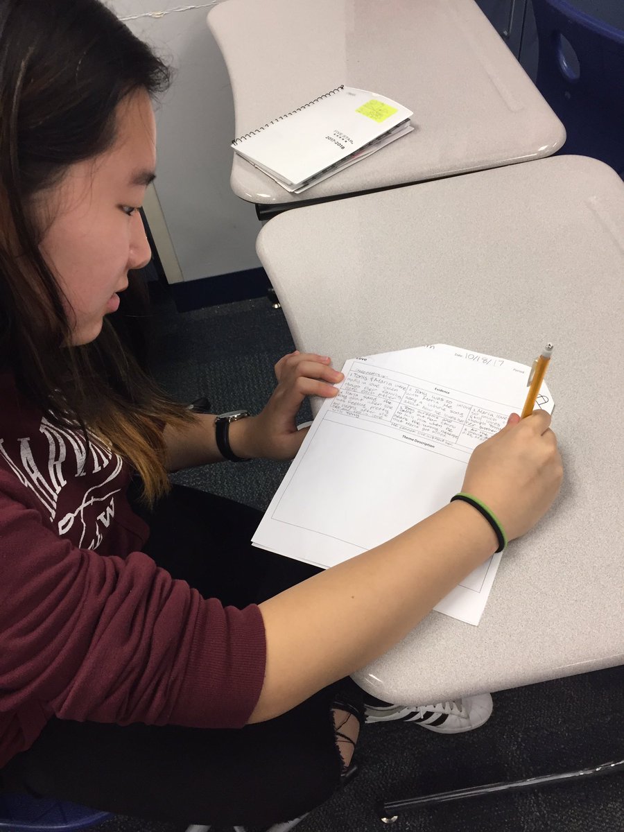 Tracey_Serve's tweet photo. Ss compare themes in West Side Story with R&J to prep for essays. #WeAreD34 #Roar34 #LiteraryAnalysis #filmintheclassroom @SpringmanMiddle https://t.co/pL4iLDI9JY