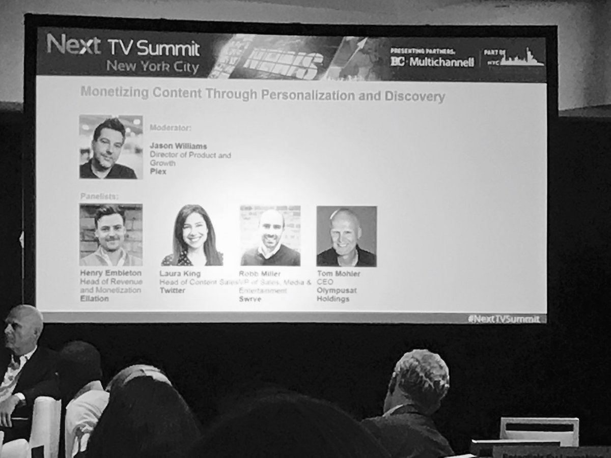 MitchAskenas's tweet photo. We are entering the era of niche content delivery-personalization mean $$ @broccolirobb #NextTVSummit #WhenWhatWhereHow @NextTVSummit #OTT https://t.co/g4u0jeXzx0