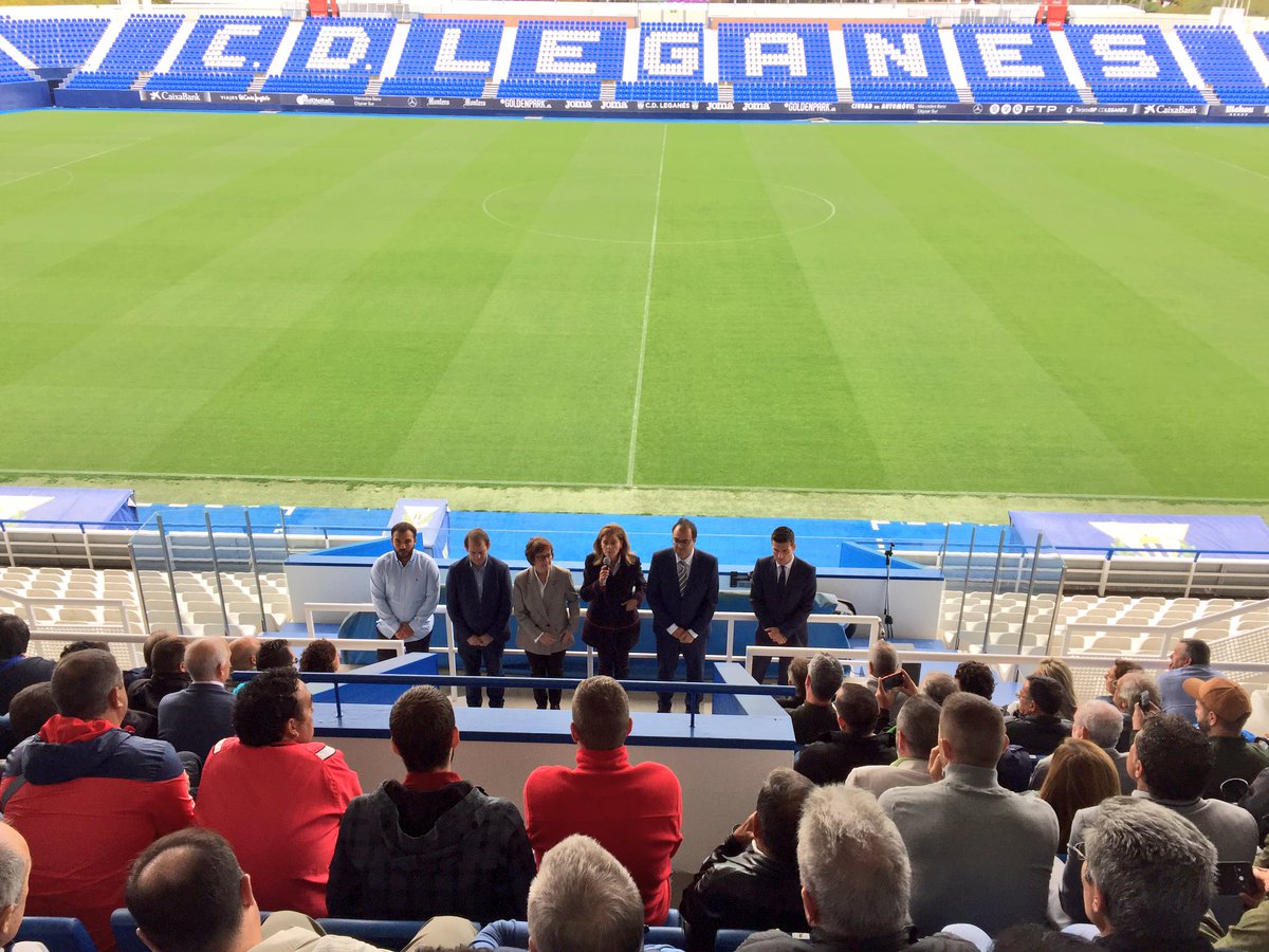 Hoy la Fundación del <a href="/CDLeganes/">C.D. Leganés</a> firma convenio con clubes y deportistas de la ciudad. Esta ayuda asciende a 350.000 euros. 🏀🏐⚽️⚾️🎾