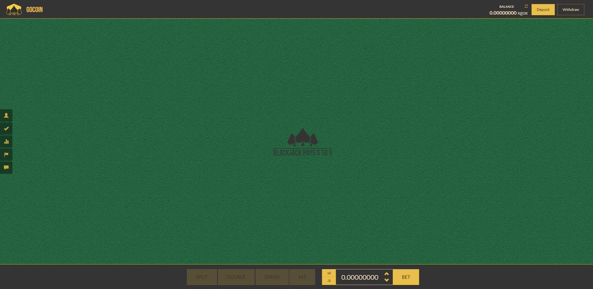 Crypto_ET's tweet photo. $xGOx just released a blackjack game #crypto #GOKU #GokuCoin $GOCoin https://t.co/9JYB3KIy5T