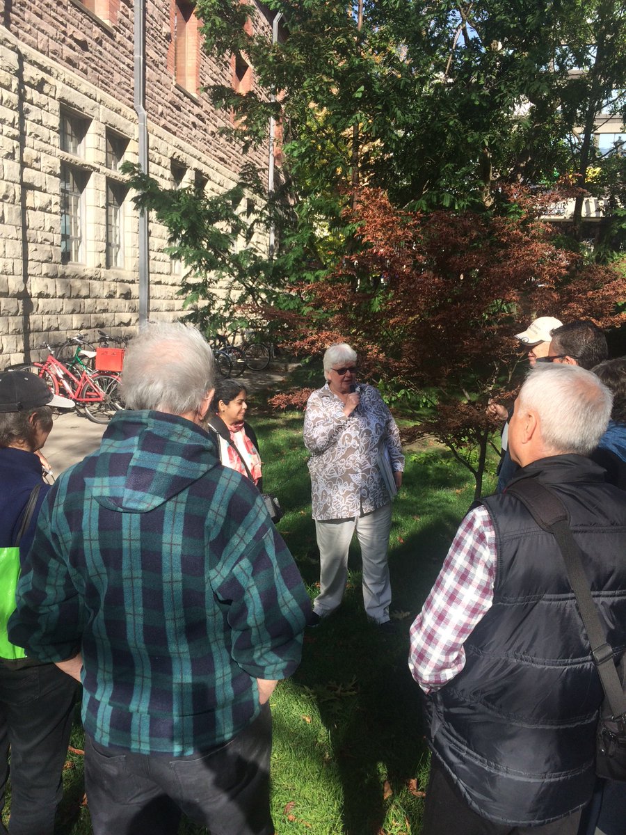TorontoGreen's tweet photo. Walking tour of Taddle Creek w/ @SCSToronto #historical #taddlecreek #torontogreencommunity https://t.co/NDF3VXSE6c