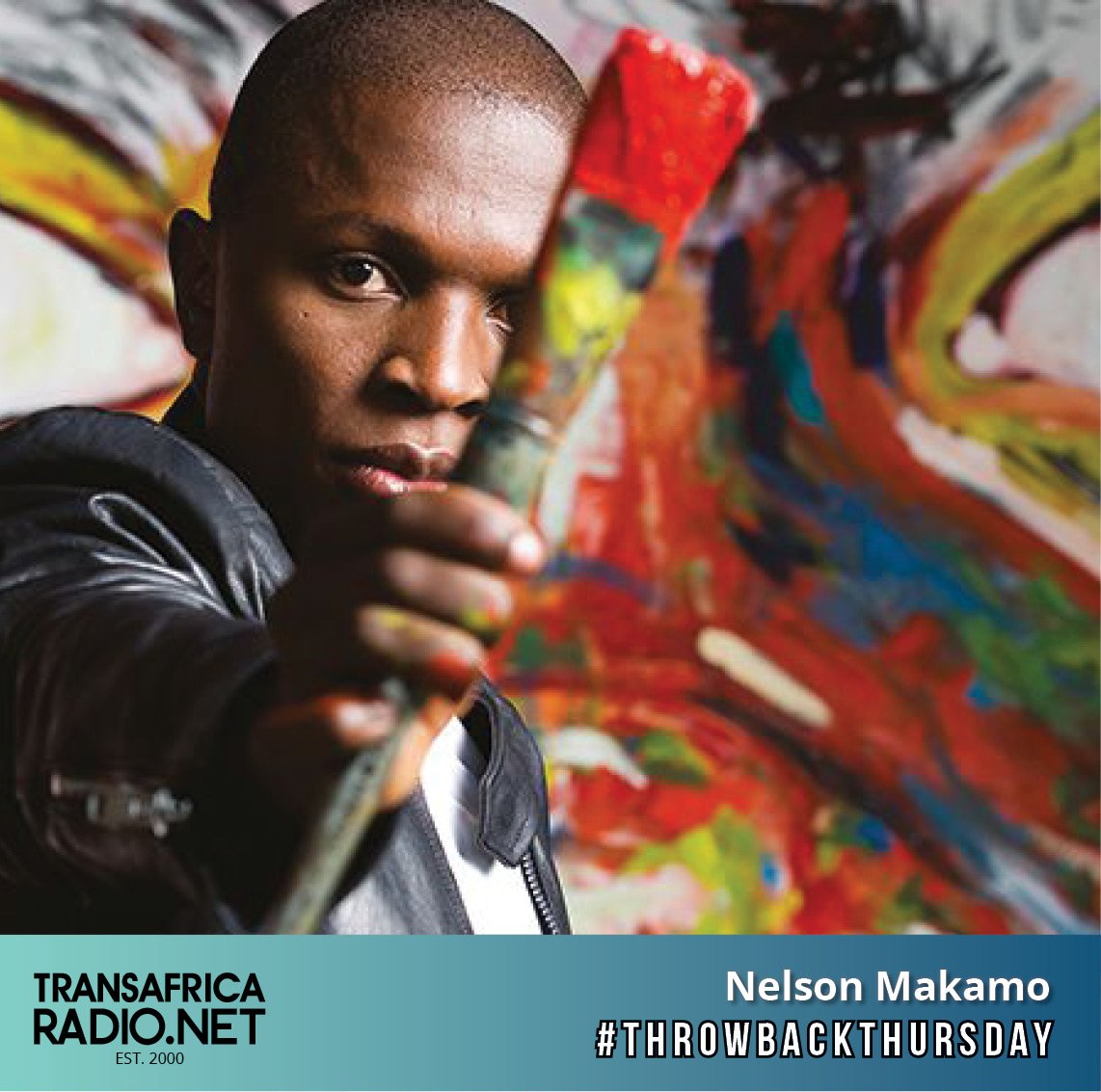 TransAfrica872's tweet photo. #TARTBT Podcast | SA visual artist Nelson Makamo was our guest co-host on #ManTalk w/ @_Leroy_Marc. #Art #Visionary
https://t.co/3051dmM4rL https://t.co/GNy26AB8KF