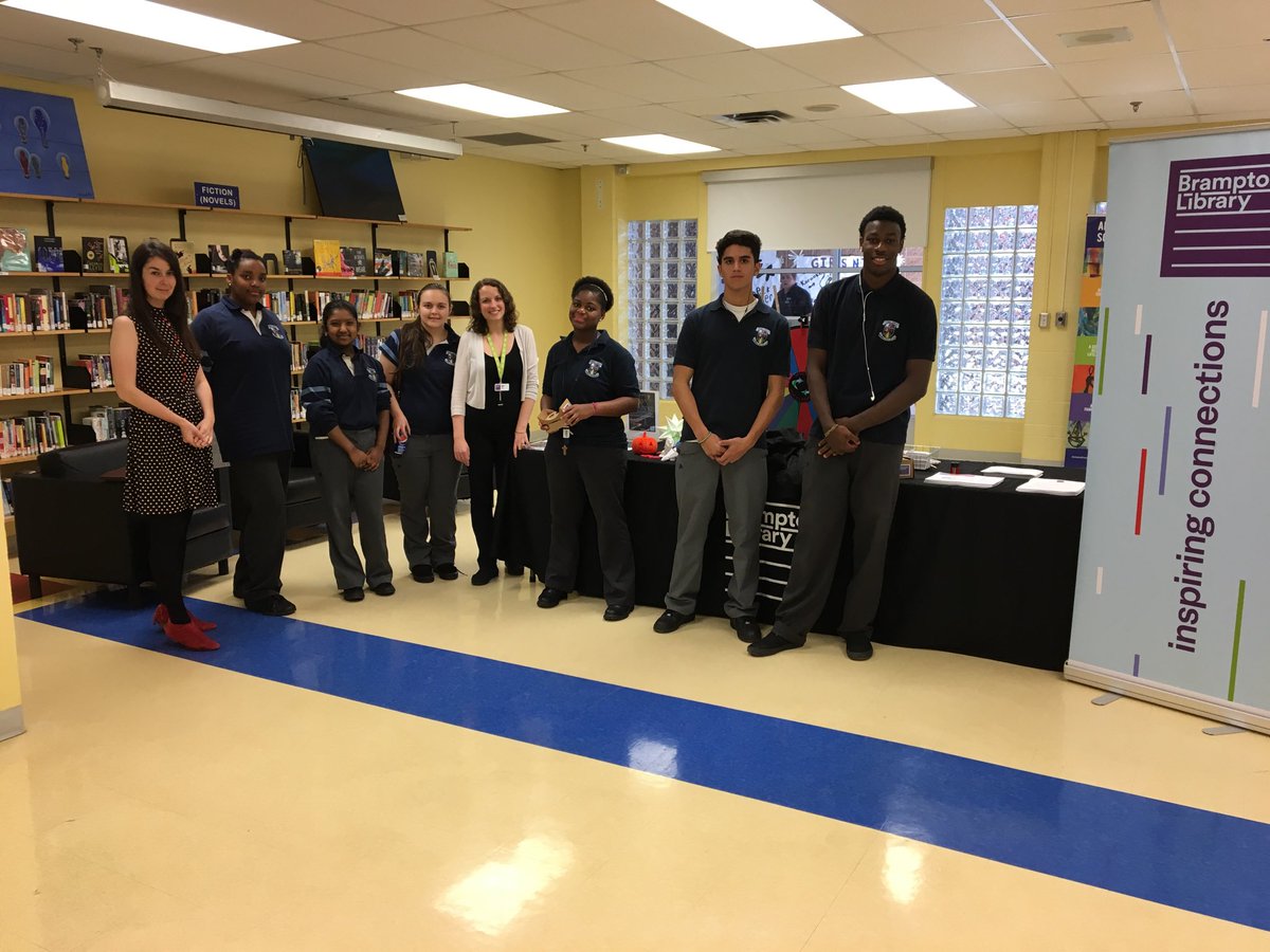 CardinalLegerSS's tweet photo. Happy to welcome @BramptonLibrary 4 Corners Branch Librarian @MeaganGilpin to talk Library services w/ #Lancers at Leger today! @mctavish_h https://t.co/tKanA9kYmE