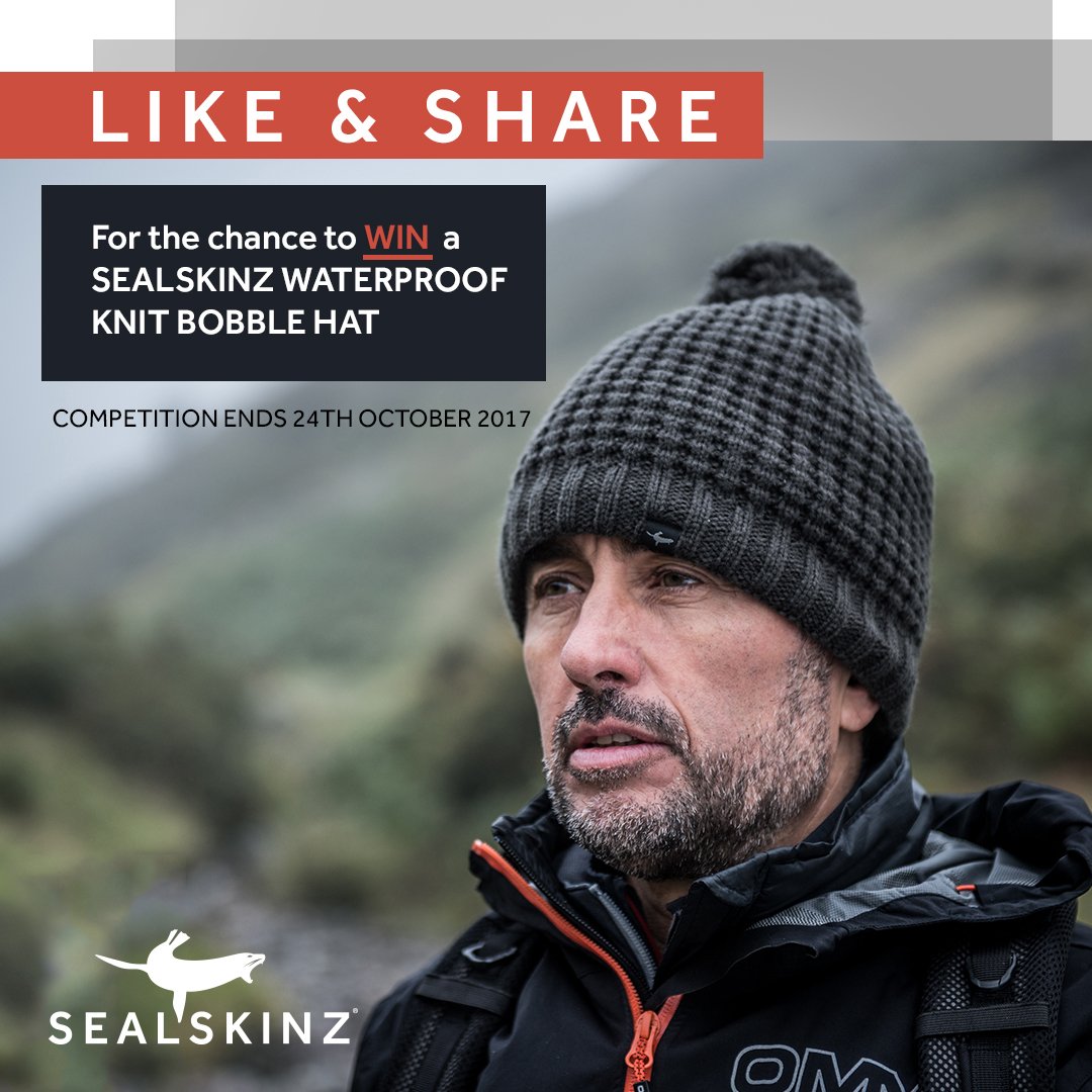 sportsshoes_com's tweet photo. We’re teaming up with @Sealskinz to give away a Waterproof Bobble Hat – Like &amp; Retweet to enter – #Competition ends 24/10/2017. T&amp;Cs apply. https://t.co/wuSx9CY4XN