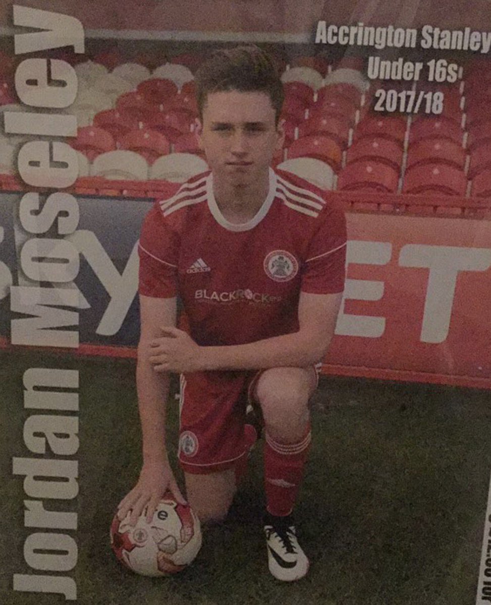 Our thoughts are with the family and friends of Stanley Academy player Jordan Moseley who died suddenly last night #RIPJordan #Stanleyfamily