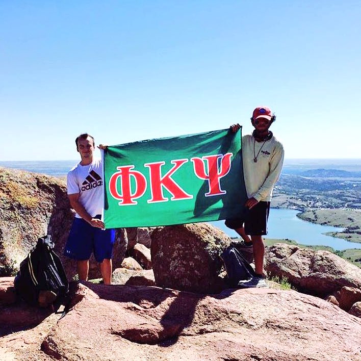 ouphipsi's tweet photo. Our Brother of the Week is Simm Mirza!  Whether it’s securing a spot in flag football playoffs or cooking SPICY chili, this is the guy! https://t.co/M9L7POKqeV