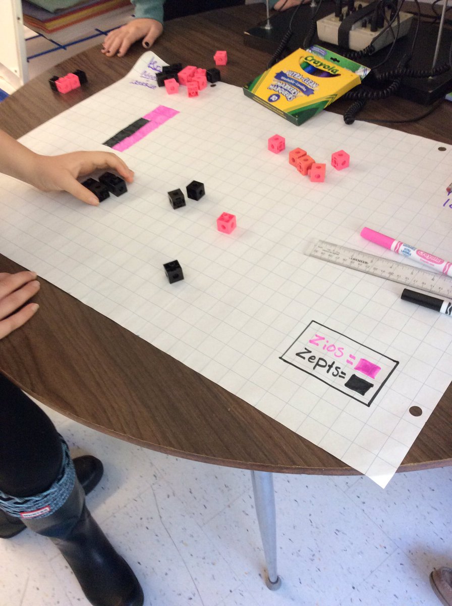 JamesKeatingES's tweet photo. Math Talk challenge using our manips! https://t.co/bjgeLsStQF
