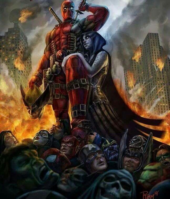 deadpool and mistress death art