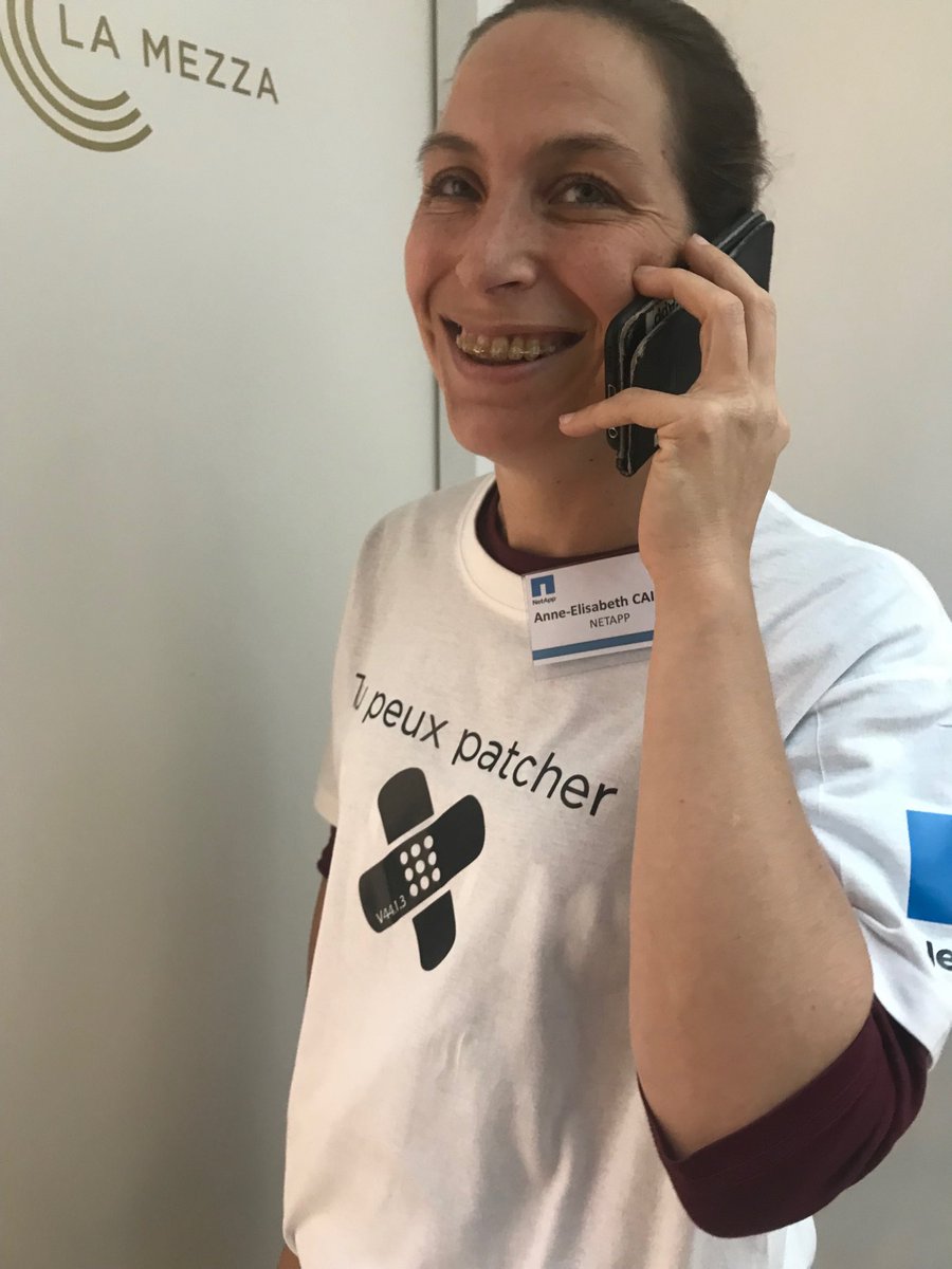 AlexBordier's tweet photo. Besoin dβaide? #hackathon #netapphackathon #DevOps https://t.co/jYBACt9EuL