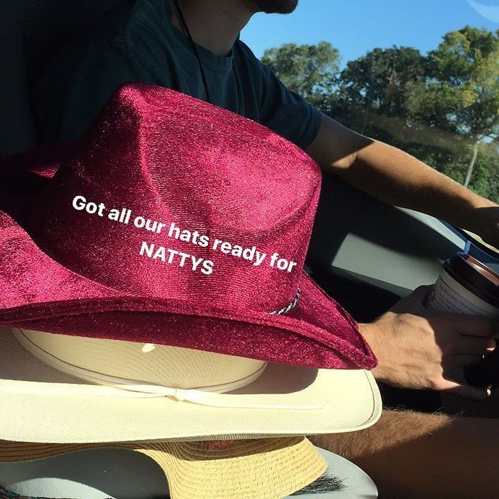 thencwsa's tweet photo. #roadtonationals from @tamu_waterski bringing the hats to highlight their #WaterskiSpirit2017 https://t.co/ec292KZP4d https://t.co/FXhl4gsmID