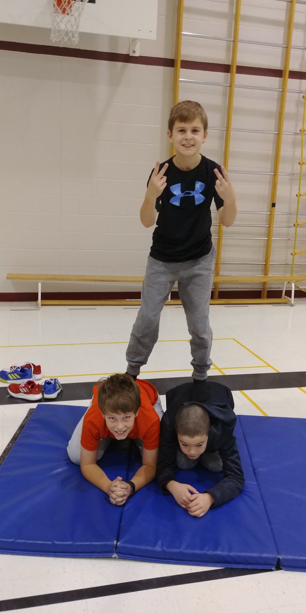 RussEdwards12's tweet photo. We are working on our gymnastics routines today https://t.co/nhpGNwETD6