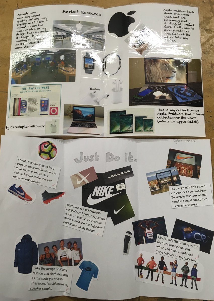 WickersleyDt's tweet photo. When homework is this good 😬 #Y8srock #ResistantMaterials #MrsMitchellsclass #MarketResearchTask https://t.co/Aofldn9siD