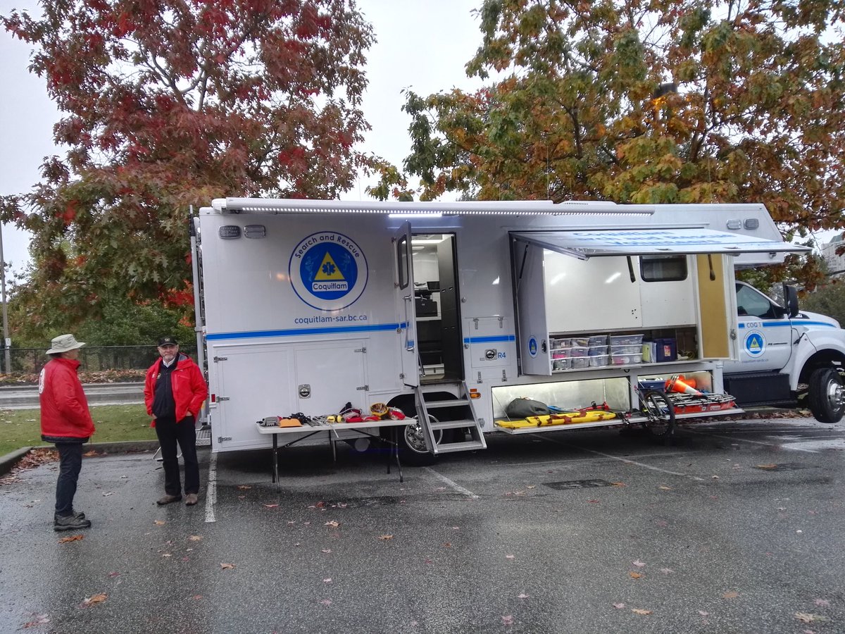 IBC_West's tweet photo. Come pay us a visit Pinetree Community Centre @cityofcoquitlam today & meet your local #emergency responders! #shakezone2017 @ShakeOutBC https://t.co/XrUVmxmFm9