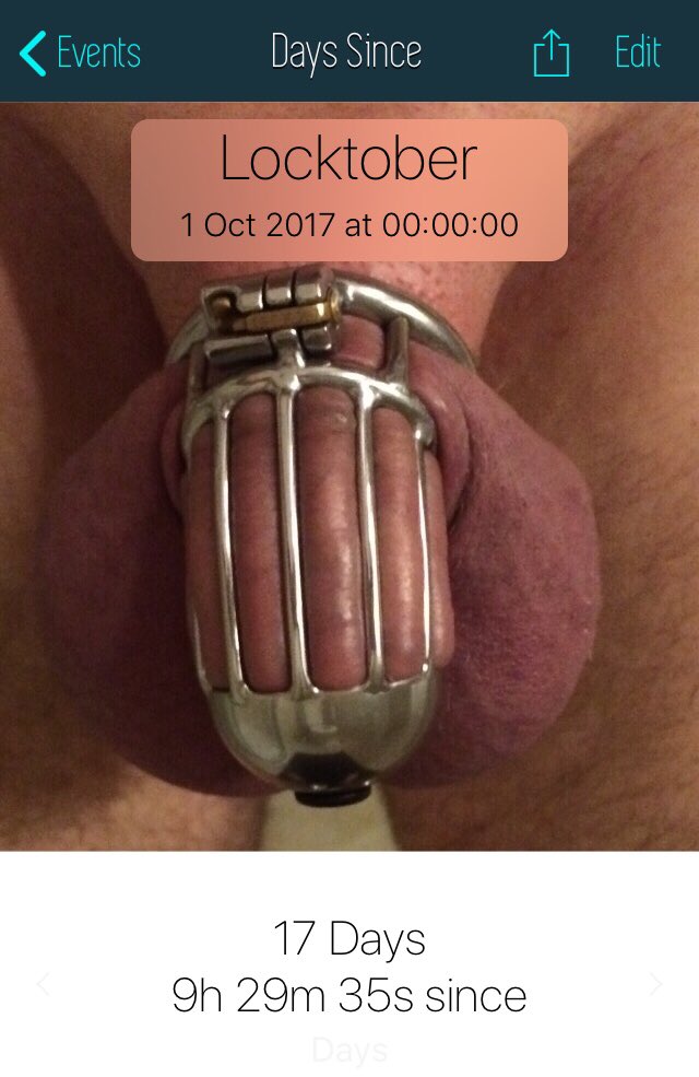 subcidence's tweet photo. Blue balls #locktober #chastitybelt #malechastity #tease #denial #blueballs https://t.co/U086VDGn6v