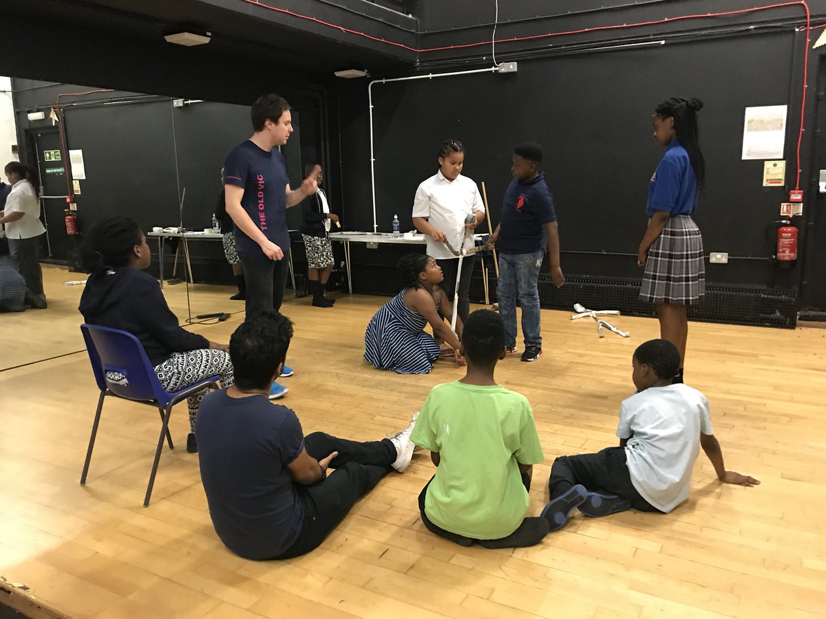 CAMLondonOrg's tweet photo. Taking my students to see the Lorax @oldvictheatre tomorrow, we’re so excited, check out pics from the pre show workshop 💪🏾 @WalworthYouth https://t.co/z7LBwl5Mwb