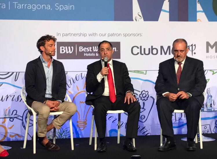 Tatweer_Misr's tweet photo. Dr. Shalaby #TatweerMisr MD at the @MRH_Event forum in Spain talking about the keys to successful destination development. #MRH2017 https://t.co/ekKxr7mOHM