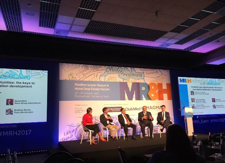 Tatweer_Misr's tweet photo. Dr. Shalaby #TatweerMisr MD at the @MRH_Event forum in Spain talking about the keys to successful destination development. #MRH2017 https://t.co/ekKxr7mOHM