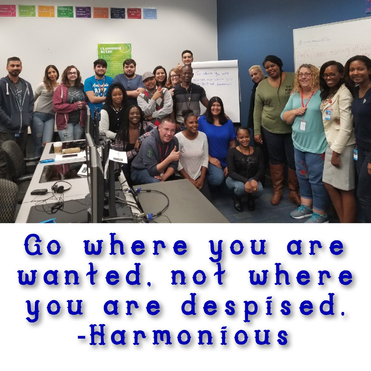 hell0prissy's tweet photo. Happy hump day 🐪! New Hire 6.0 bringing it on. Our #QOTD courtesy of Marshawn (@mm567w). #AwesomeATSD #LifeAtAtt #AOSofATX #NewHire6dot0 https://t.co/Ep4T8roYSB