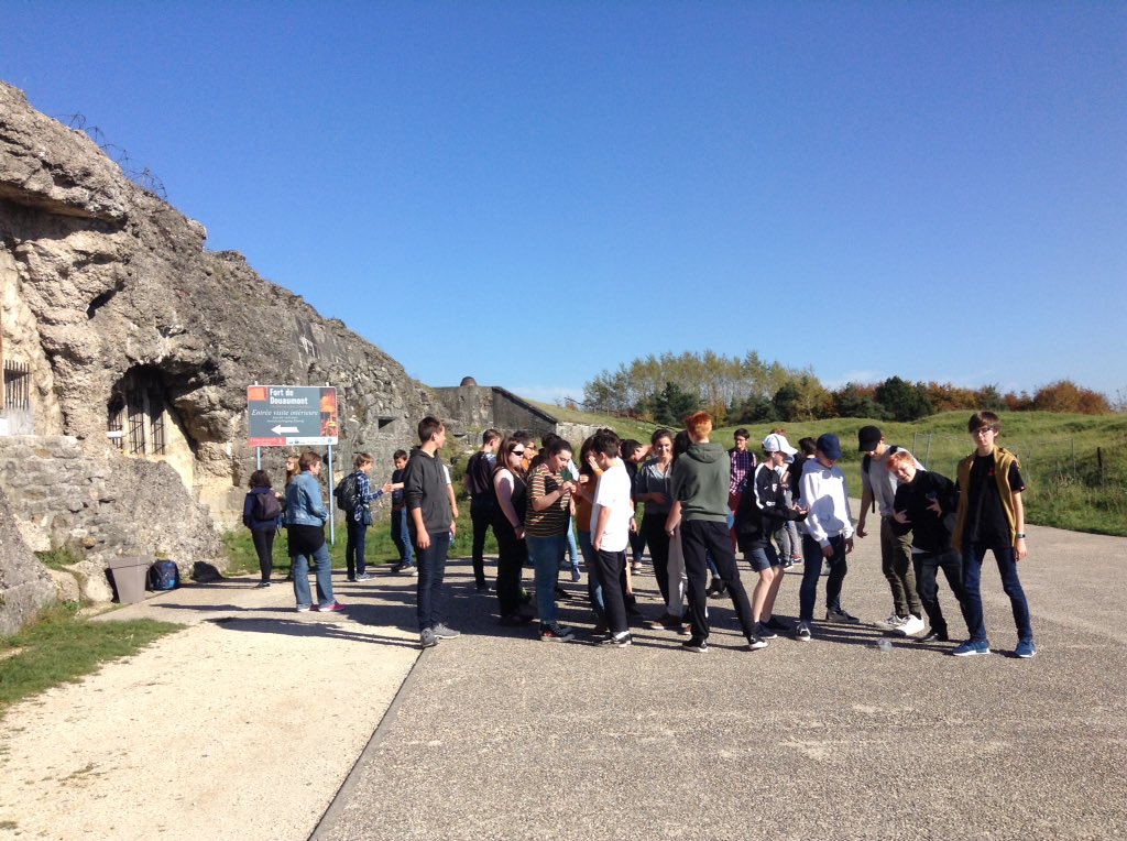 StChris_mfl's tweet photo. Today we visited 1st World War sites near Verdun. Very moving places. https://t.co/5afozW0DFV