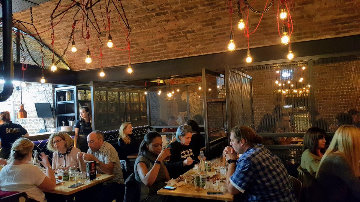 Bibliocook's tweet photo. Fantastic #TasteofCork at @holysmokecork with @8degreesbrewing, @FranciscanWell, @stonewellcider & #GreenSpotWhiskey. #TasteCorkWeek https://t.co/FLMlYzuJU2