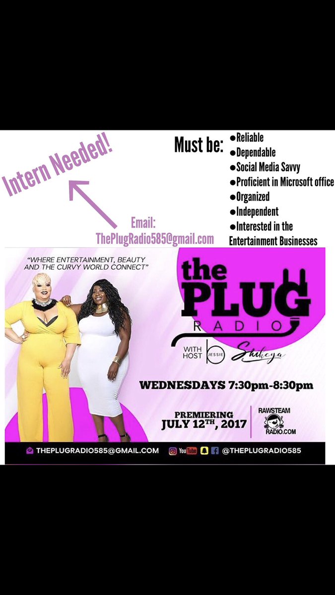 Theplugradio585's tweet photo. Come be apart of our growing team! Contact us we want to hear from you🔌 https://t.co/MCL9fIWs4V