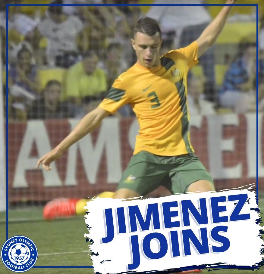 Rafajimenez6's tweet photo. Proud to have signed my first professional contract with @SydneyOlympicFC . A lot of work has been put into achieving this moment. (1/2) https://t.co/bFrNkiAGaE