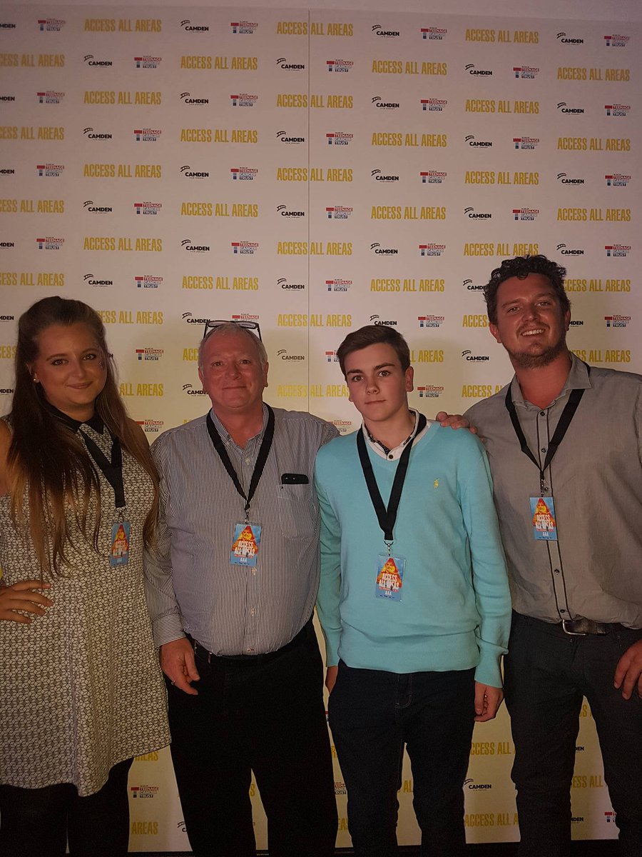 Becca_EBGC's tweet photo. Brilliant night in Camden watching the pre-release screening of @AAAtheFilm in aid of @TeenageCancerT #newfilm #cinema #summerfeelgood https://t.co/15wZrBtJ2n
