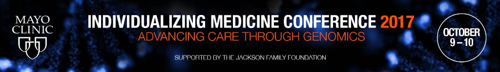 MayoClinicCIM's tweet photo. #PrecisionMedicine experts gather at #CIMCon17 last week - learn how #genomics is improving patient care.
https://t.co/9BQwsa17KY https://t.co/x8MG9aG5cv