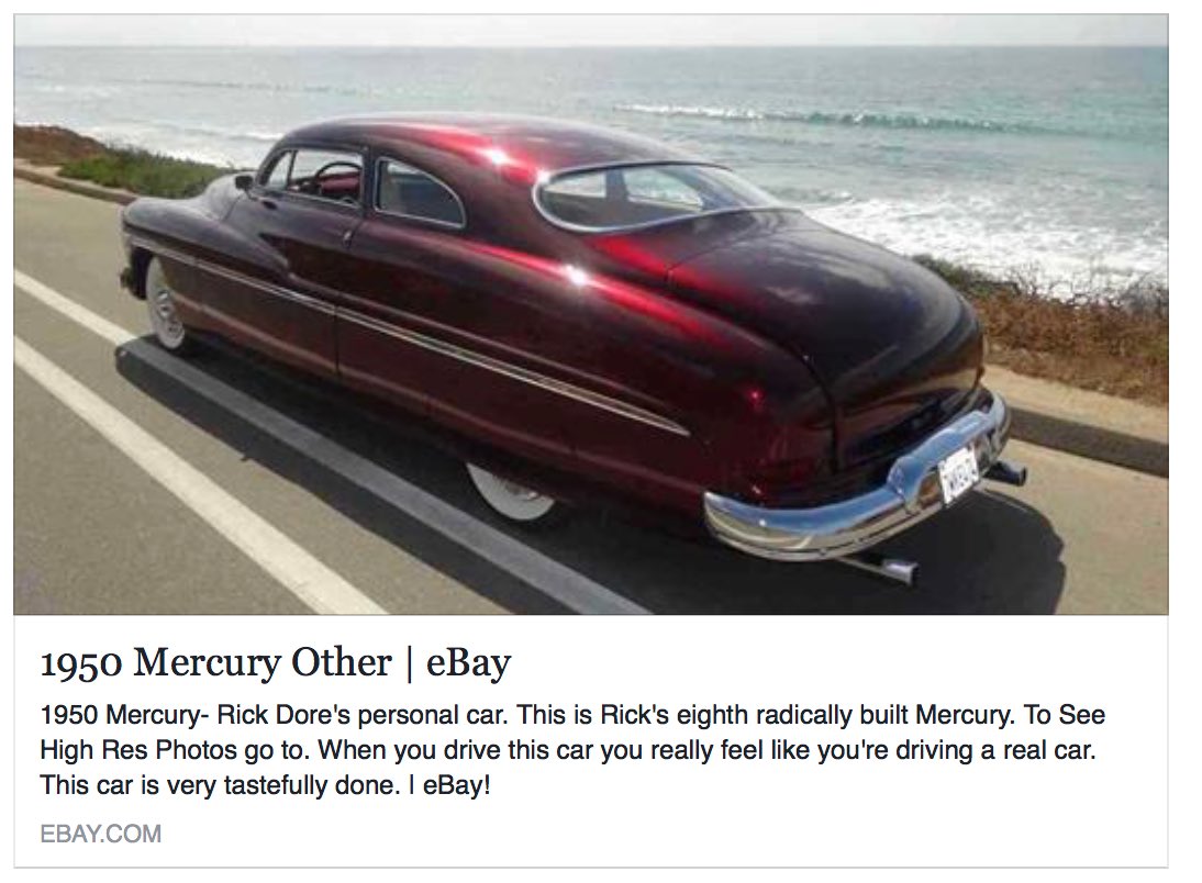 TheRickDore's tweet photo. Selling my 1950 Mercury. #rickdore #lordsofthecarhoards #customcar #mercury https://t.co/7puFfQFk24