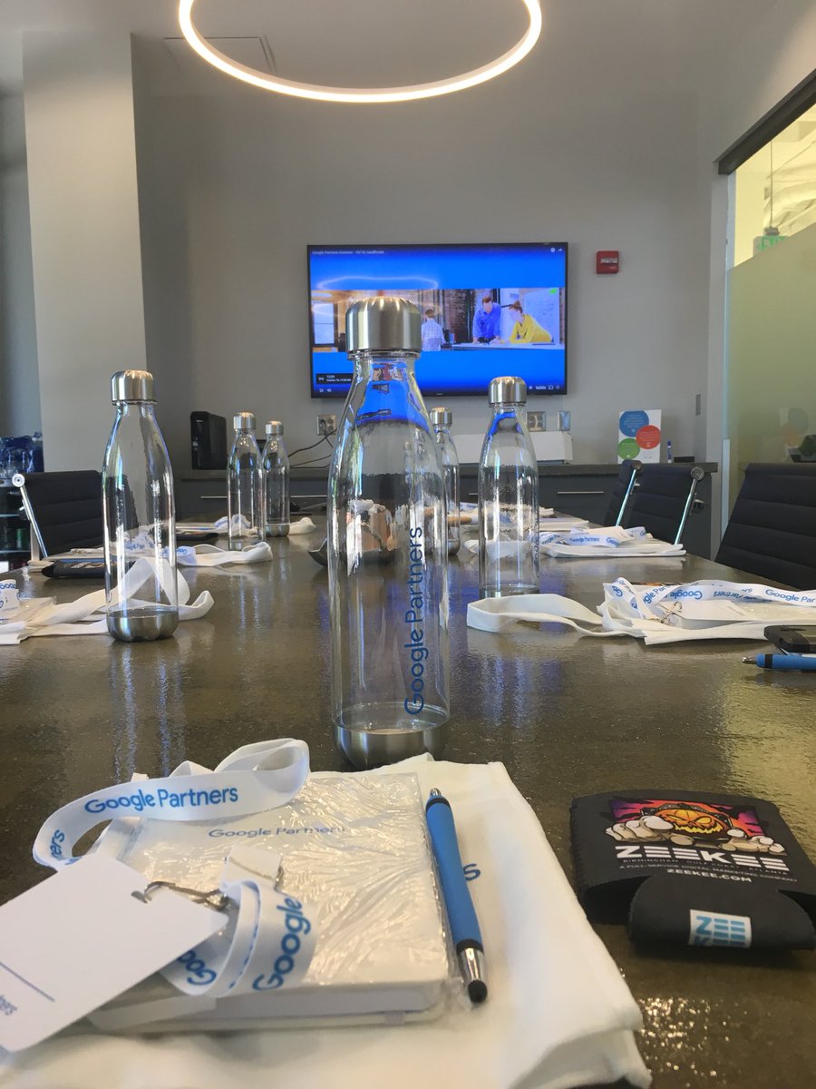 We are prepped and ready for our <a href="/googlepartners/">Google Partners</a> event! So excited to explore medical and healthcare marketing. #partnersconnect