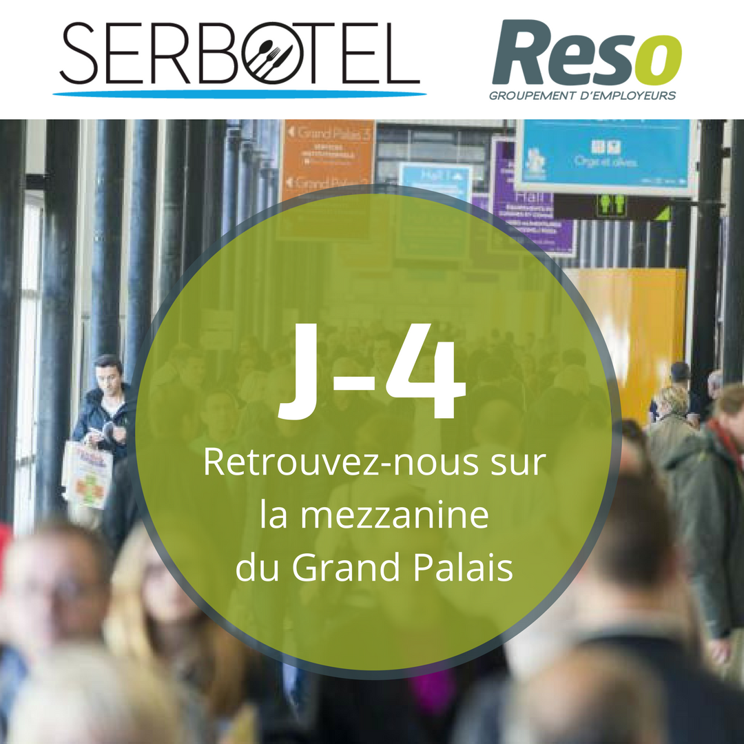 reso_idf's tweet photo. Serbotel J-4 : rendez-vous demain pour connaître le programme RESO de ces 4 jours de salon ! https://t.co/F2a6lKNR4U