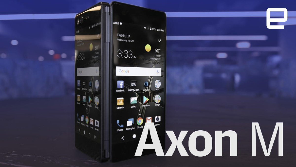 ZTE Axon M hands-on: A new hope for dual-screen phones engt.co/2ySh1WR https://t.co/eICxFgdHZ8