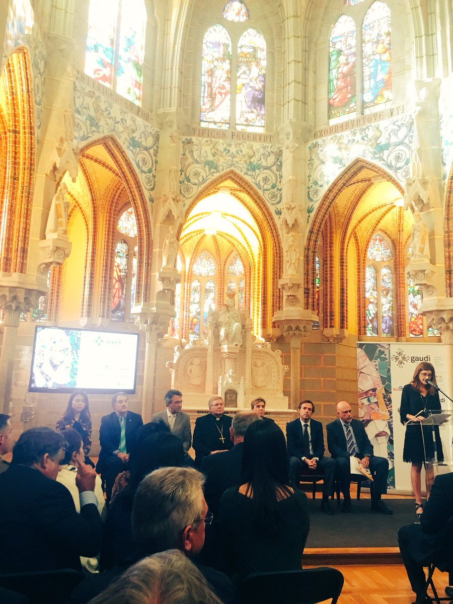 thesofya__'s tweet photo. Inaugural act of 3rd Gaudi World Congresses is happening right now at the Episcopal Castle of Gaudi in Astorga @GaudiBCN https://t.co/gVOf42jgg6