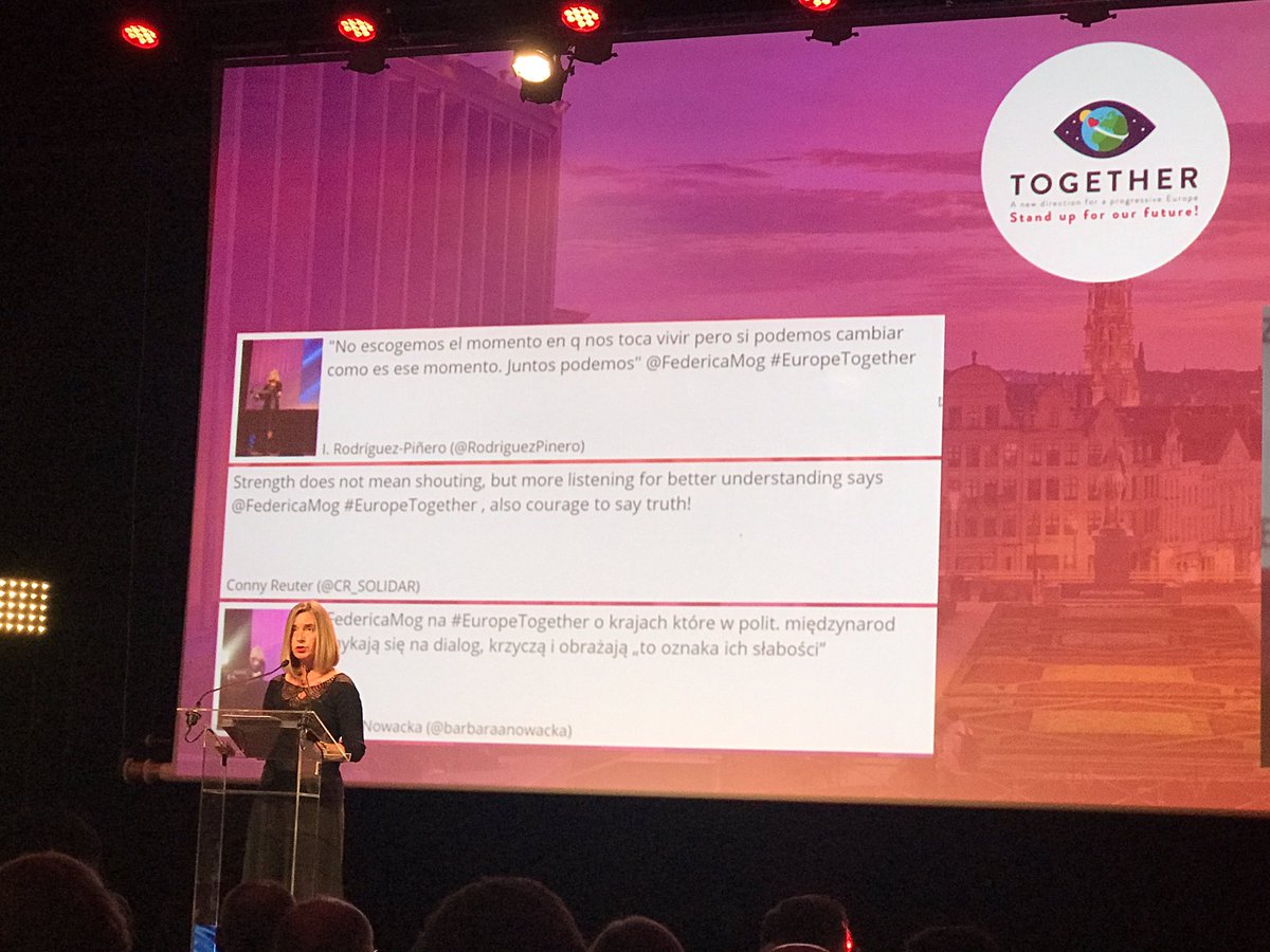 codruta_filip's tweet photo. @FedericaMog -isolation is not the solution #cooperation #together #EuropeTogether #progressive #SDGroup https://t.co/TeFHxJ0BLj