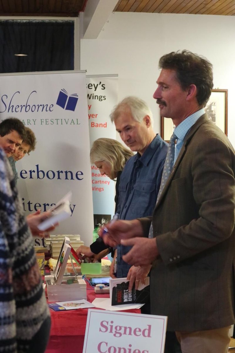 Sherlitfest's tweet photo. #BenFreeth @Sherlitfest #sherborne #dorset #literaryfestival #Zimbabwe #Mugabe #southafrica #africafuture #humanrights https://t.co/ttNvzozQm8