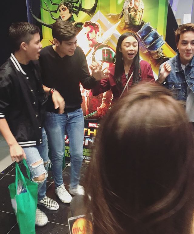 UglyFatttt's tweet photo. One of the boys! @maymayentrata07 
Ang kyuutttt nila! @Barber_Edward_ @itsmeMarcoG 

From Kyle Echarri Ig post

MAYWARDinTaiwan SOON https://t.co/YhSUHFKqWB