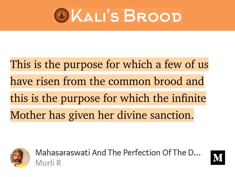 Our work is by Her sanction - by <a href="/murlignosis/">Murli</a> medium.com/kalis-brood/ma…