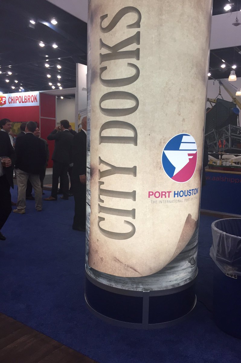 Port_Houston's tweet photo. Come visit #PortHOU and learn about our #breakbulk and general #cargo facilities at Breakbulk Americas on Day 1! #bbam2017 #hostport https://t.co/ROC5jjD2K1