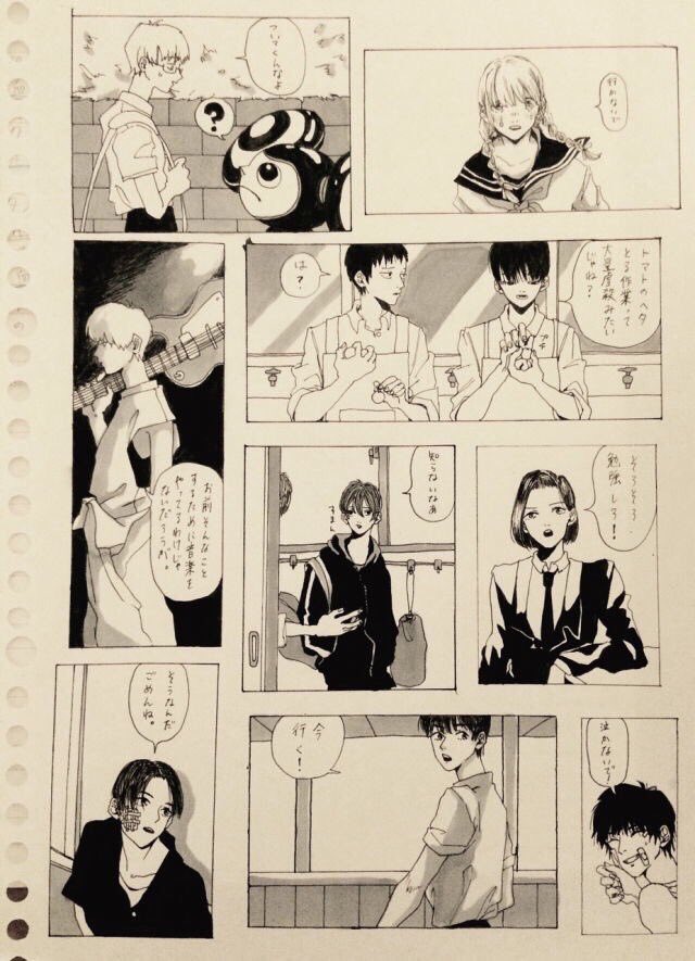 #ペン画を流してペン画民を増やそう 