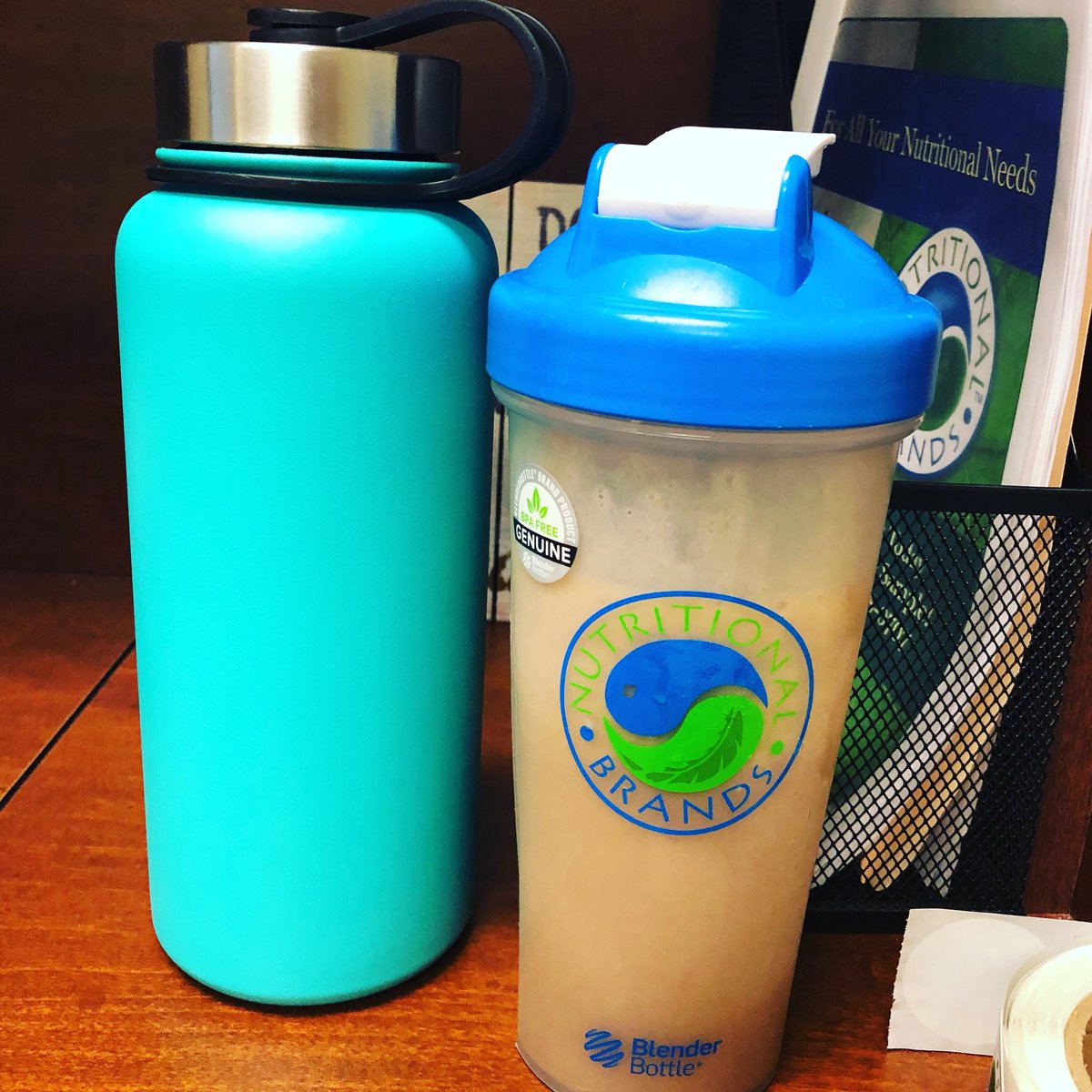 BYourOwnSparkle's tweet photo. One of favorite morning smoothies! PB2, Banana, and my Pure Advantage Chocolate Whey β€οΈ #pureadvantage #wheyprotein #pb2 #nbpure https://t.co/7gPxfSfURN