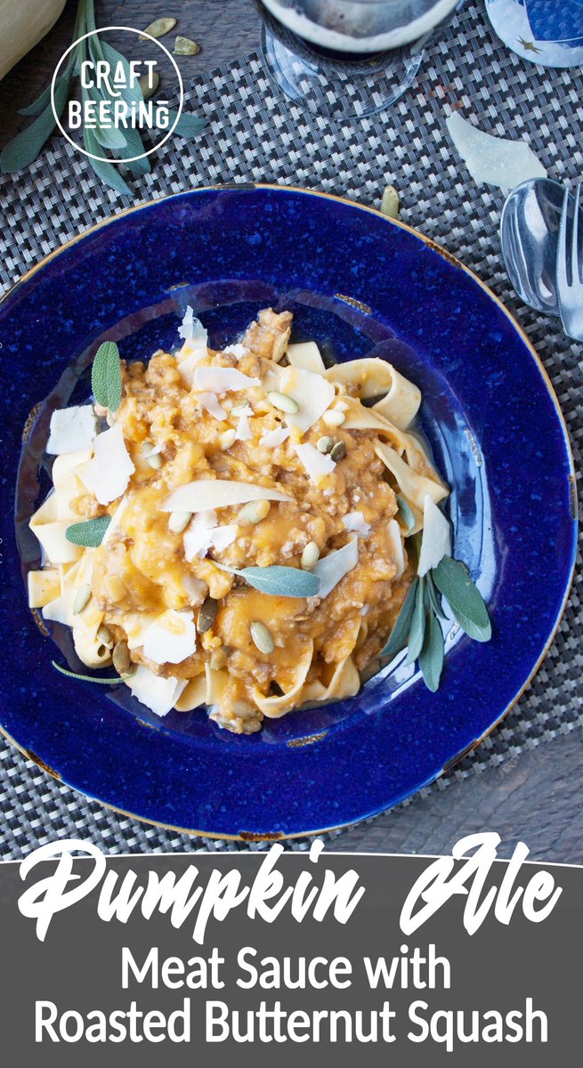 CraftBeering's tweet photo. Pumpkin ale meat sauce with sage roasted butternut squash. Harvest flavors for craft beer lovers!
https://t.co/dCn0Ota4oy https://t.co/XFRGspKVxY