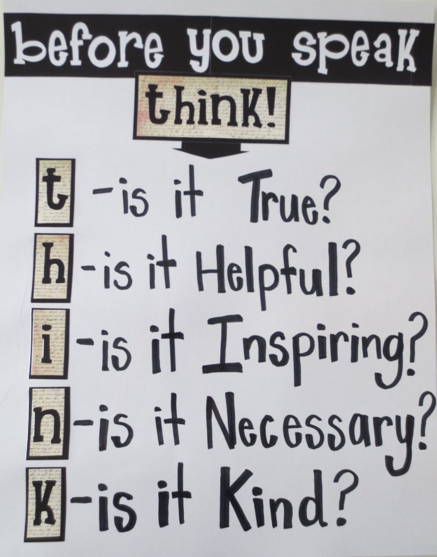 CherylCuddihy's tweet photo. Great information from Mrs. Greenhall regarding spreading rumors and gossip!  Remember to think before you speak.  #FHLeads #FHCares https://t.co/apidhuTBWh