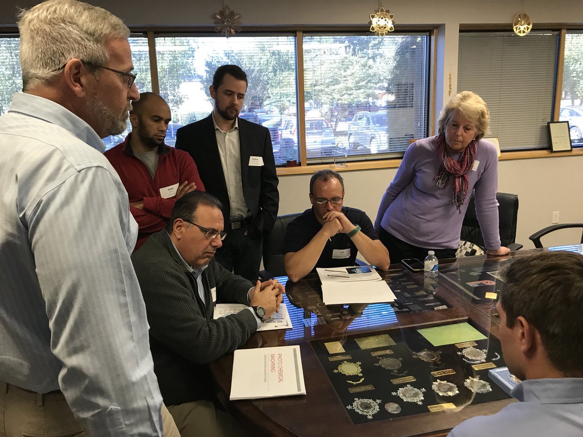Polaris_mep's tweet photo. The #ChemArt company showed the #AllAccessBusTour incredible examples of what can happen creativity &amp; #Manufacturing excellence intersect! https://t.co/SafJ4oTP8O
