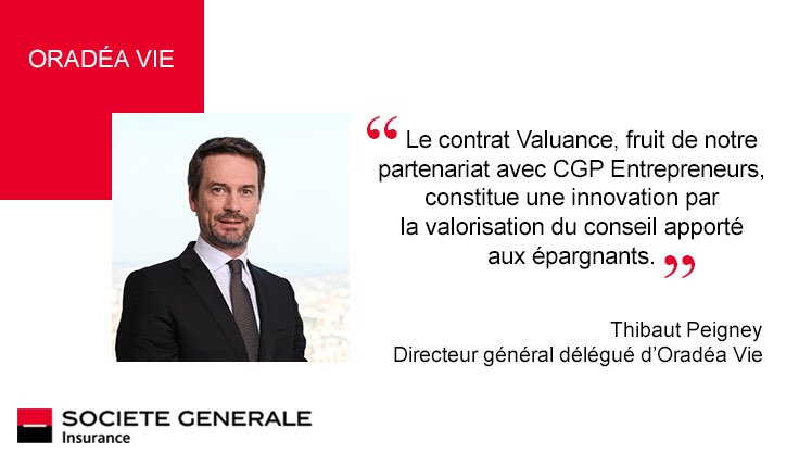 SG_Assurances's tweet photo. [CP] @CGP_Entr en partenariat avec #OradéaVie lance #Valuance, nouvelle offre #AssuranceVie valorisant le rôle #CGPI https://t.co/3JMAioJHM3 https://t.co/q7RPI3xjri