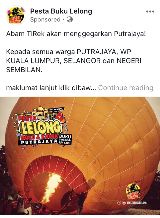 #pestabukulelong #putrajaya #pestalelongbuku&amp;komik