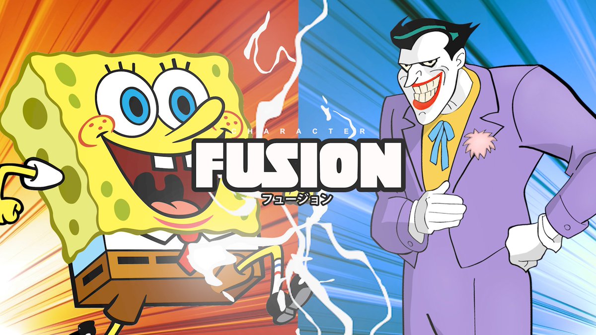 Setsumeich's tweet photo. Sponge Bob + The Joker | Character Fusion Challenge https://t.co/NxlseWi285 https://t.co/UFWPRpe9JA