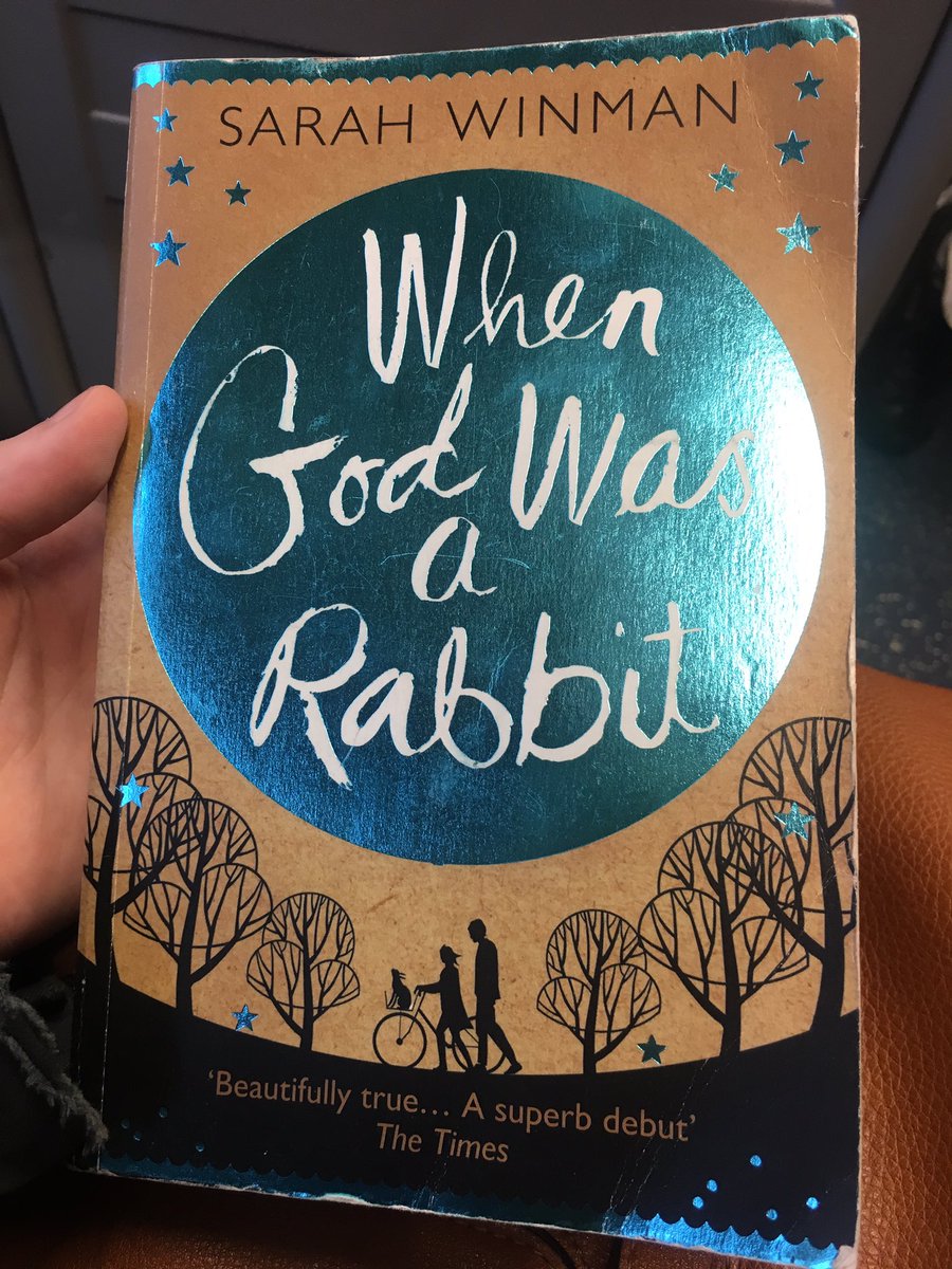 MorganVine_'s tweet photo. Just finished the fantastic #WhenGodWasARabbit by #SarahWinman such a powerful, unique story- funny and painful in equal measure #reading https://t.co/InaCW8imKv