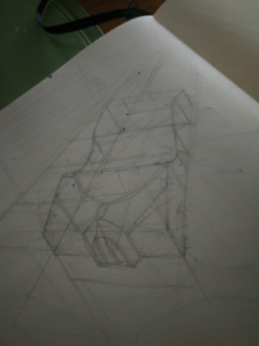 fundamentalpr's tweet photo. 3d by hand exercise. Thanks Scott Robertson. https://t.co/JCtgB8NFds