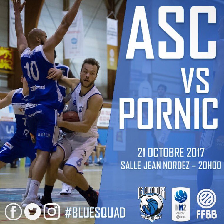 ascbasket's tweet photo. #NM2 : Samedi, tous à Nordez pour encourager la #BlueSquad qui aura à cœur de réagir face à Pornic. 💪🏼🏀 https://t.co/6tjZ0a9OPc